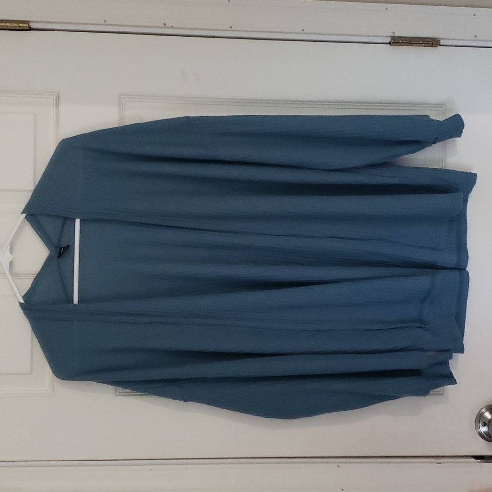 Shein blue cardigain